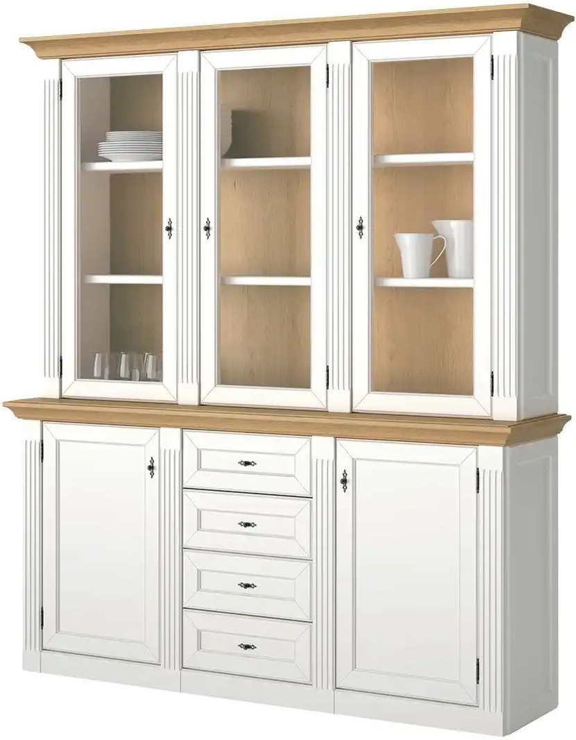 maison bleue Buffet Petit Chalet ¦ holzfarben ¦ Maße (cm): B: 171 H: 197 T: 44.0 Schränke > Buffets - Höffner