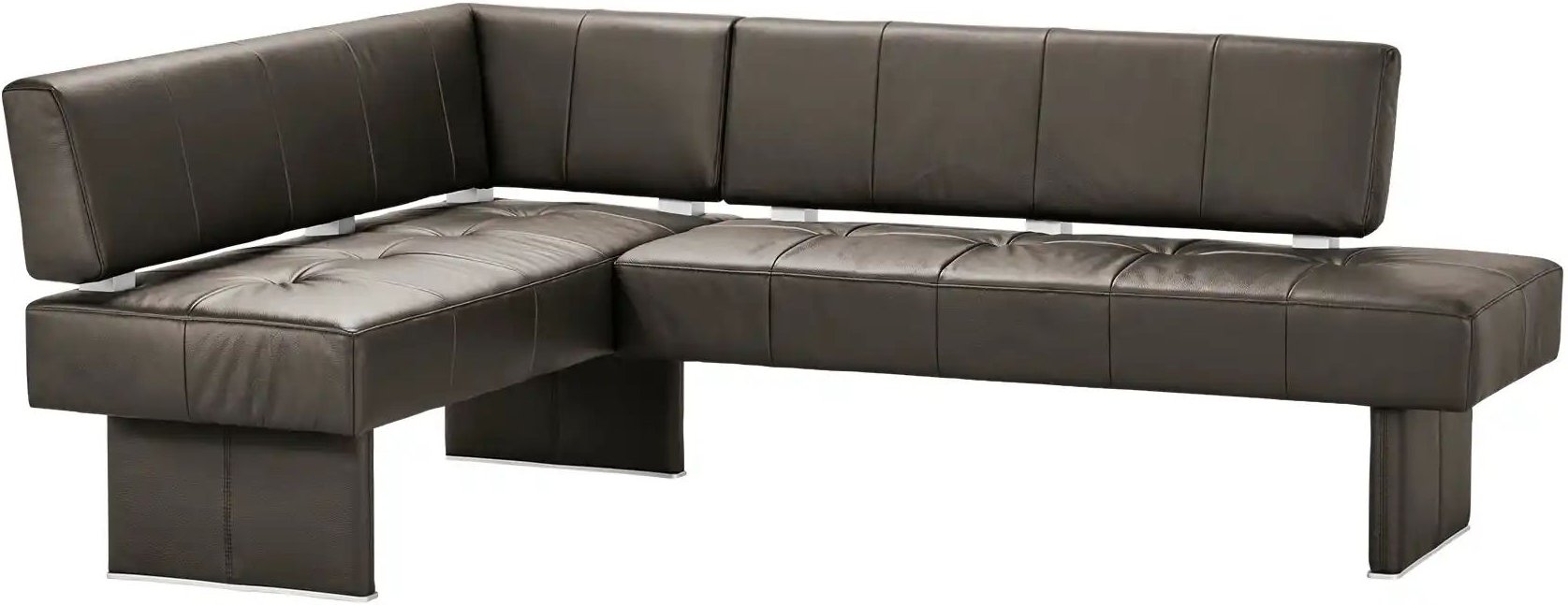 Eckbank Leder Spider 2 ¦ braun ¦ Maße (cm): H: 88 Bänke > Eckbänke - Höffner