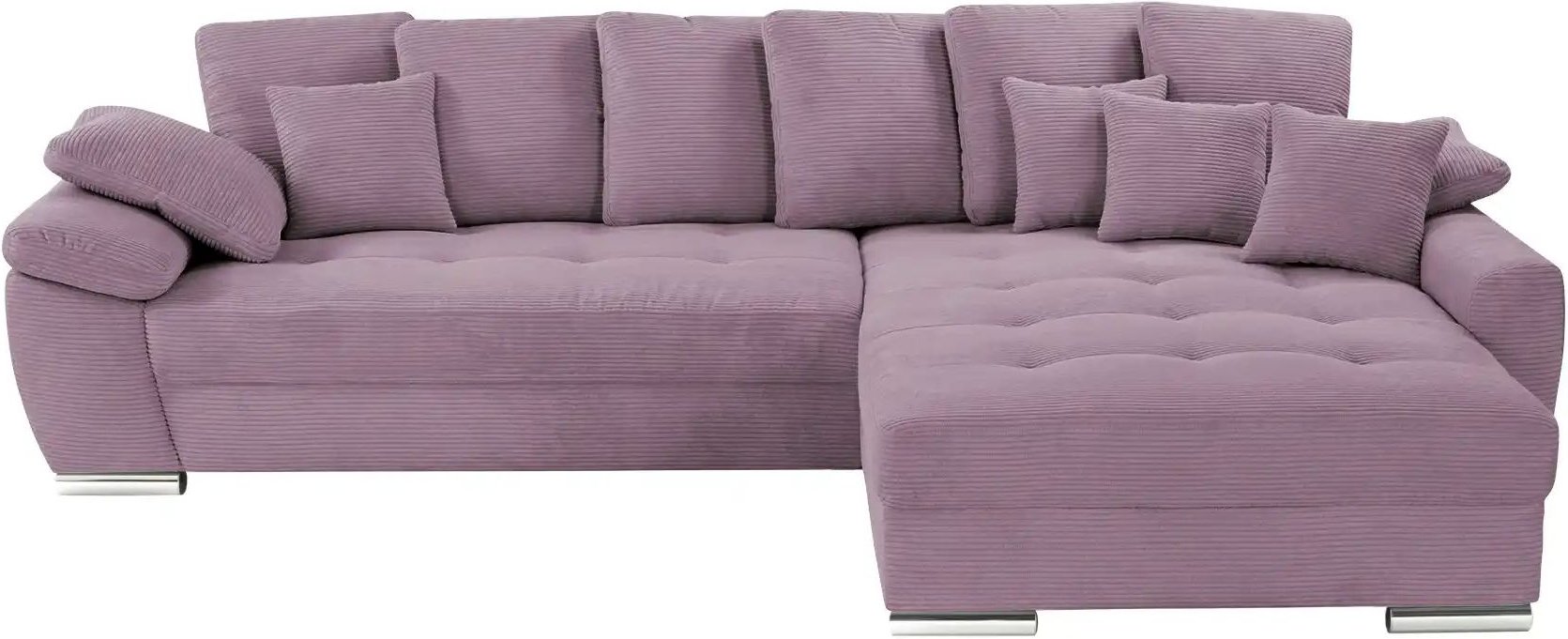 bobb Ecksofa Farina ¦ lila/violett ¦ Maße (cm): B: 323 H: 92 T: 222.0 Polstermöbel > Sofas > Ecksofas - Höffner