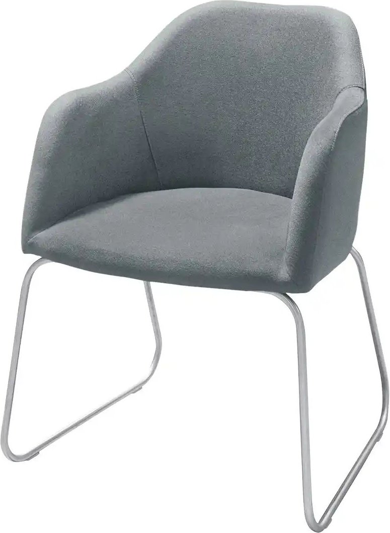 Woodford Polsterstuhl Vilo ¦ grau ¦ Maße (cm): B: 62 H: 91 T: 64.0 Stühle > Esszimmerstühle > Esszimmerstühle mit Armle...