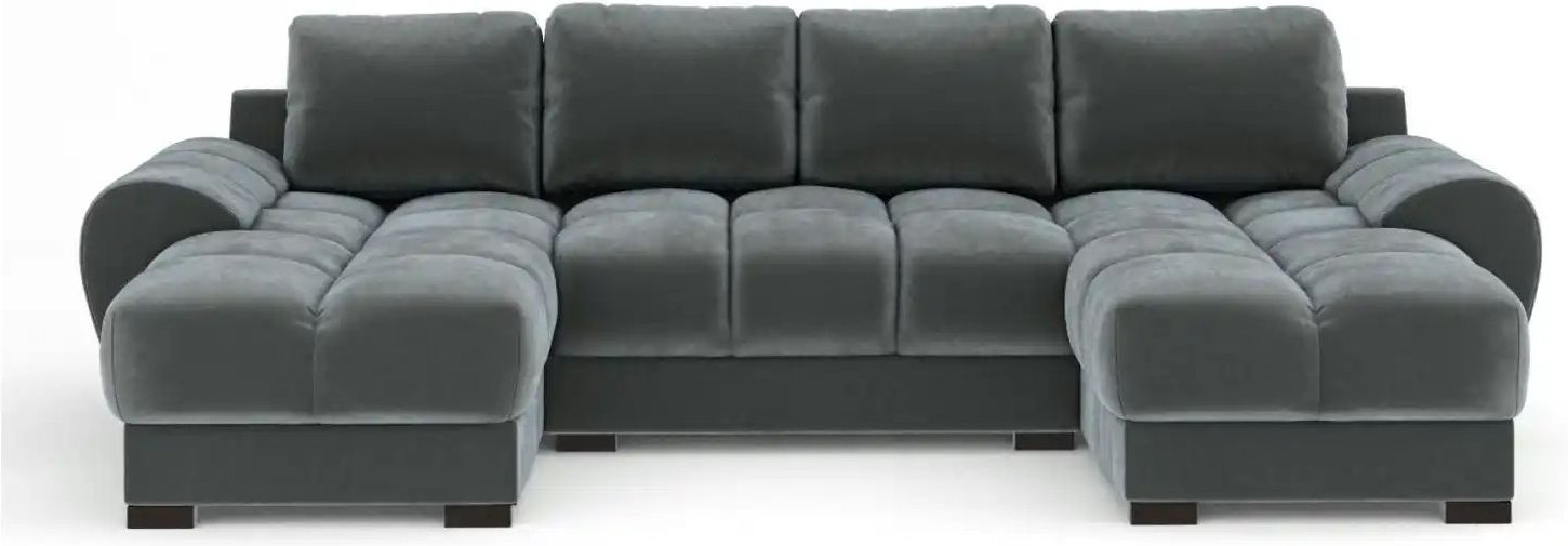 Wohnlandschaft Peebles ¦ grau ¦ Maße (cm): B: 330 H: 90 Polstermöbel > Sofas > Schlafsofas - Höffner