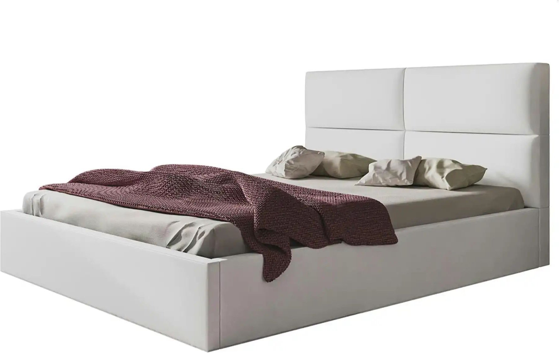 Polsterbett mit Stauraum Slimford ¦ weiß ¦ Maße (cm): B: 148 H: 90 Betten > Polsterbetten - Höffner