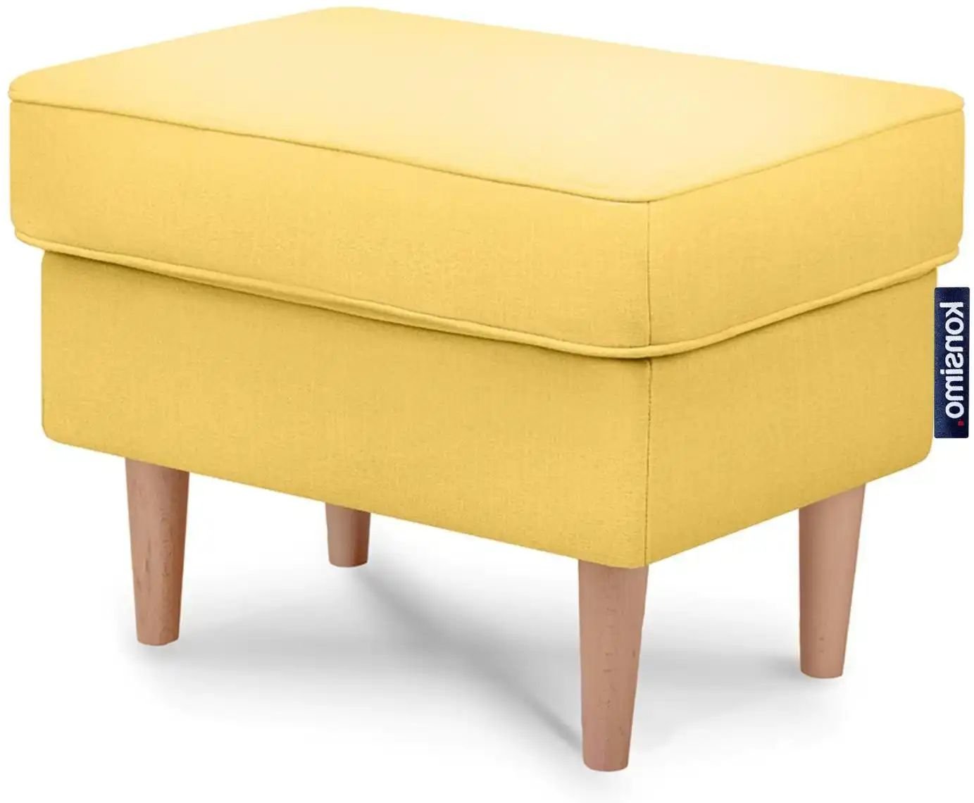 KONSIMO Hocker Stralis ¦ gelb ¦ Maße (cm): B: 41 H: 43 Polstermöbel > Hocker - Höffner