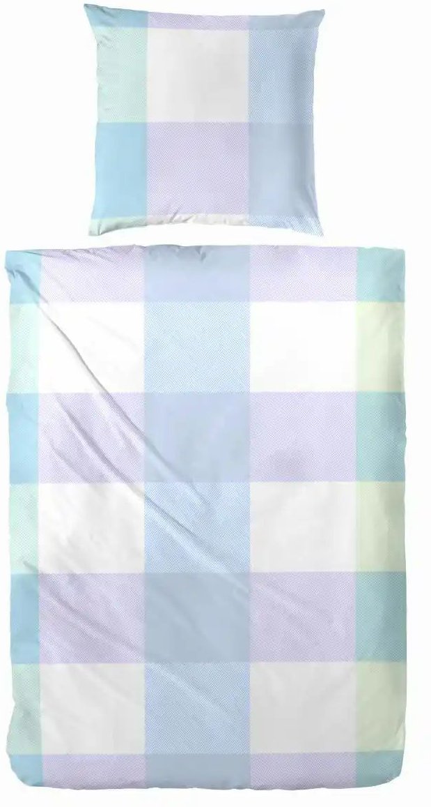 Bettwäsche-Set   ¦ blau ¦ Maße (cm): B: 135 H: 1 Bettwaren > Bettwäsche > Bettwäsche ganzjährig - Höffner