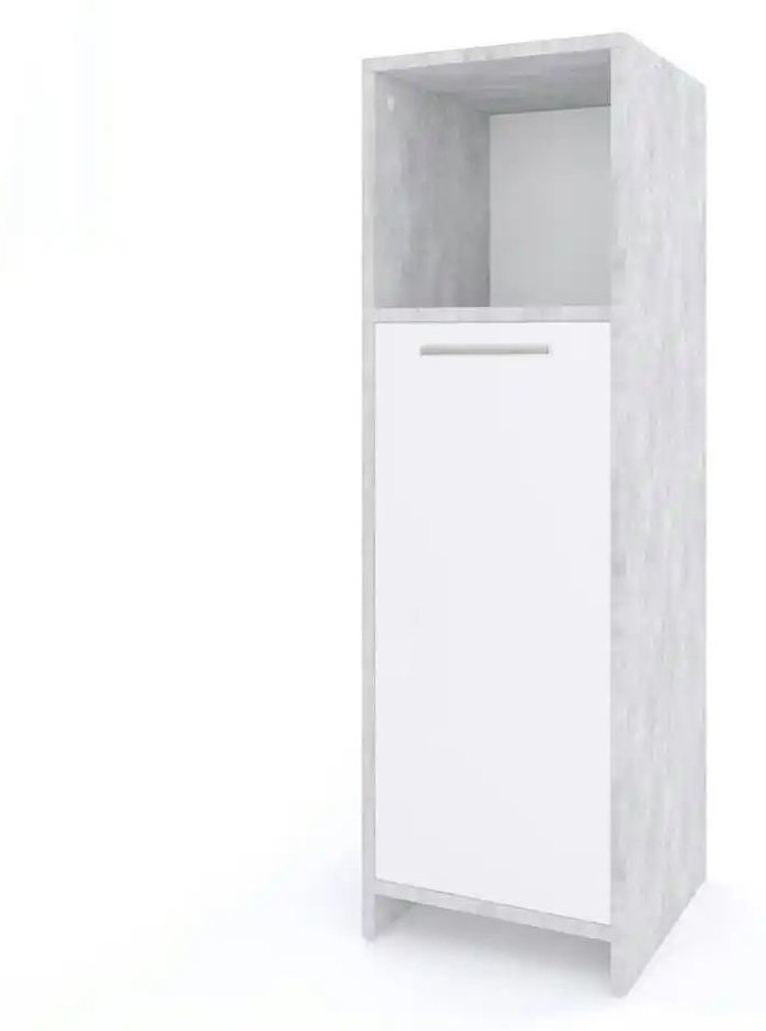 Midischrank ¦ grau ¦ Maße (cm): B: 30 H: 95 Schränke > Badschränke > Bad-Midischränke - Höffner