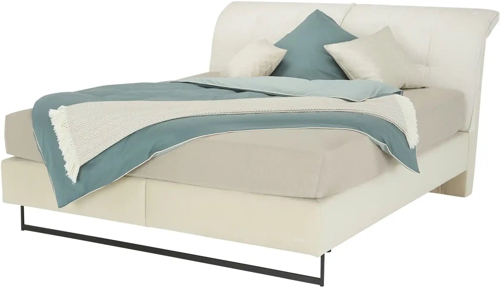 JOOP! Boxspringbett Studio ¦ beige ¦ Maße (cm): B: 228 H: 121 Betten > Boxspringbetten - Höffner