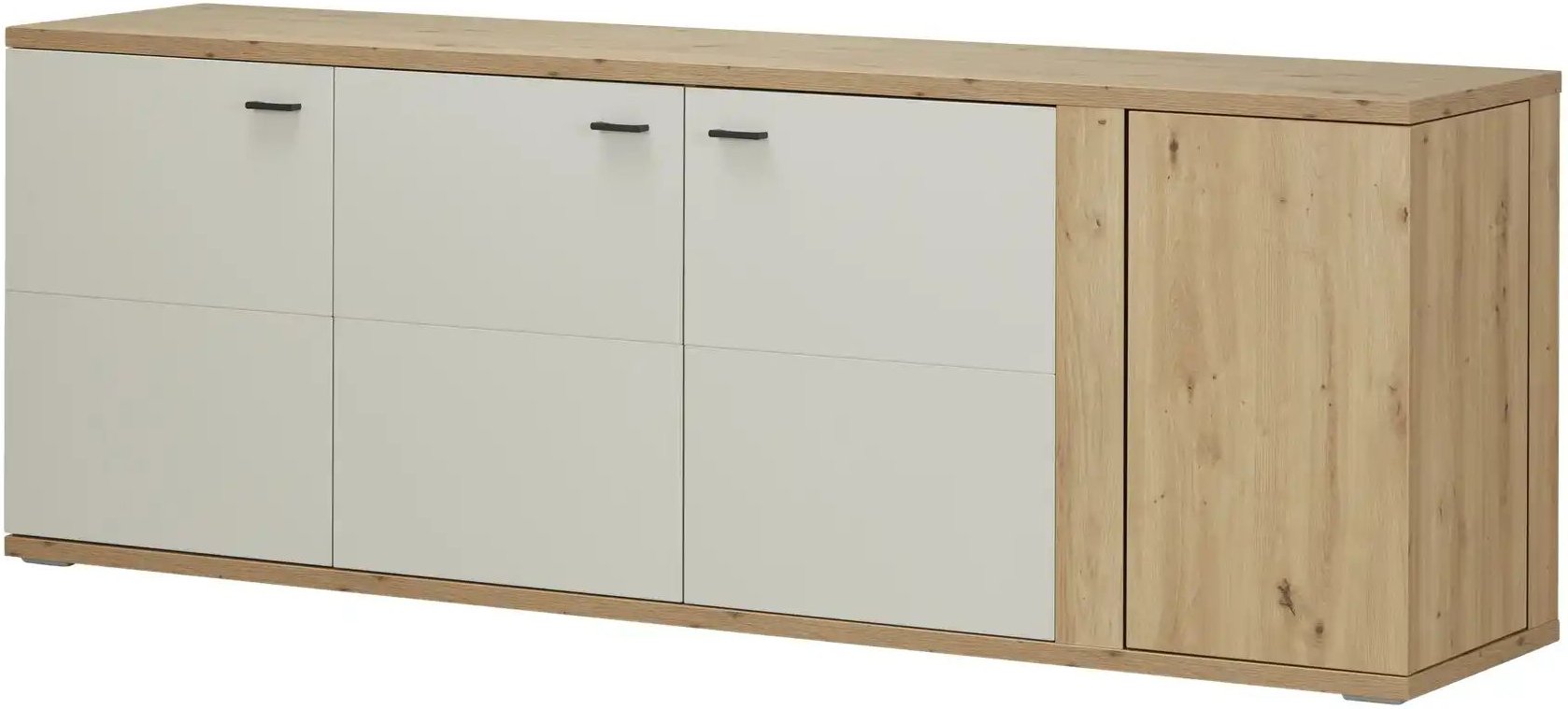 Thumbnail - uno Lowboard Modica ¦ holzfarben ¦ Maße (cm): B: 210 H: 74 T: 49.0 Kommoden & Sideboards > Lowboards - Höffner