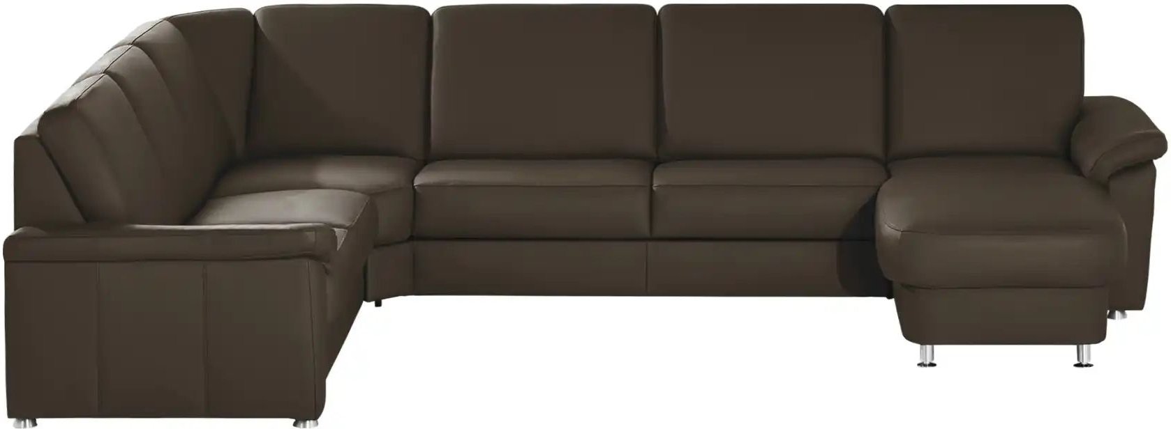 meinSofa Wohnlandschaft Leder Carolin ¦ braun ¦ Maße (cm): B: 330 H: 91 T: 240.0 Polstermöbel > Sofas > Wohnlandschaften...