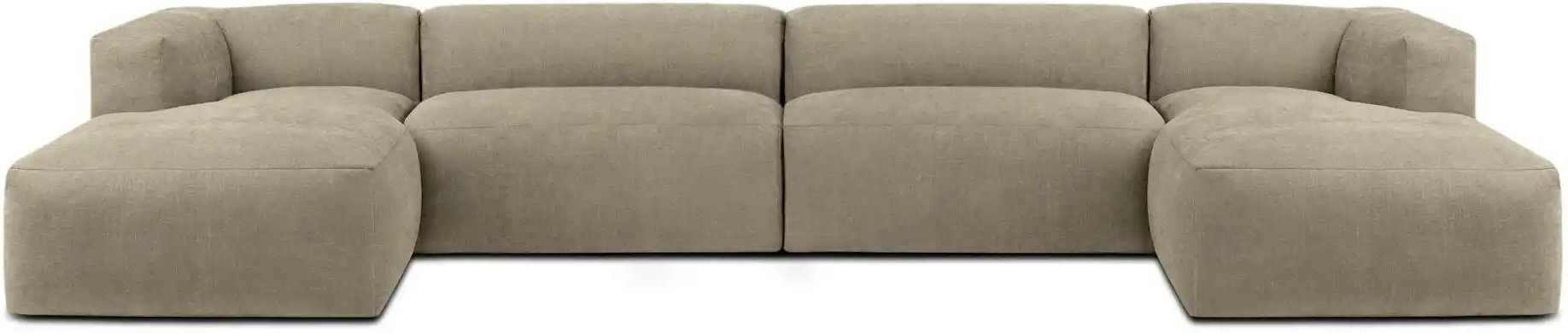 Thumbnail - KONSIMO Wohnlandschaft Buffo ¦ braun ¦ Maße (cm): B: 400 H: 73 Polstermöbel > Sofas > Wohnlandschaften - Höffner