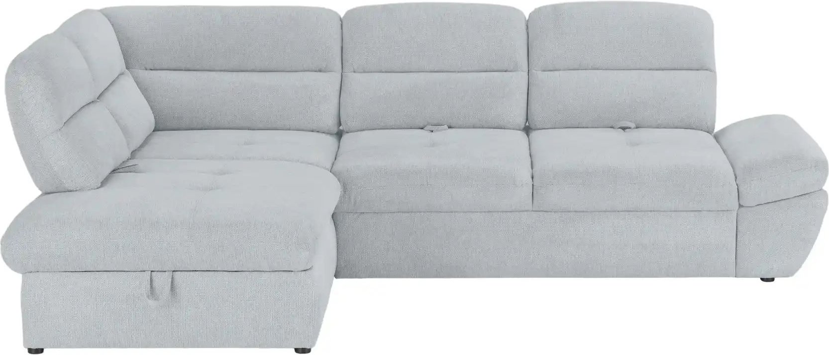 switch Ecksofa Galiano ¦ grau ¦ Maße (cm): B: 284 H: 93 T: 218.0 Polstermöbel > Sofas > Ecksofas - Höffner