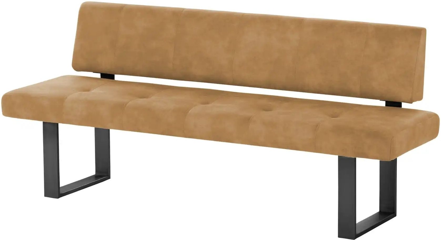 Wohnwert Einzelbank Mia ¦ gelb ¦ Maße (cm): B: 220 H: 90 T: 66.0 Bänke > Einzelbänke - Höffner