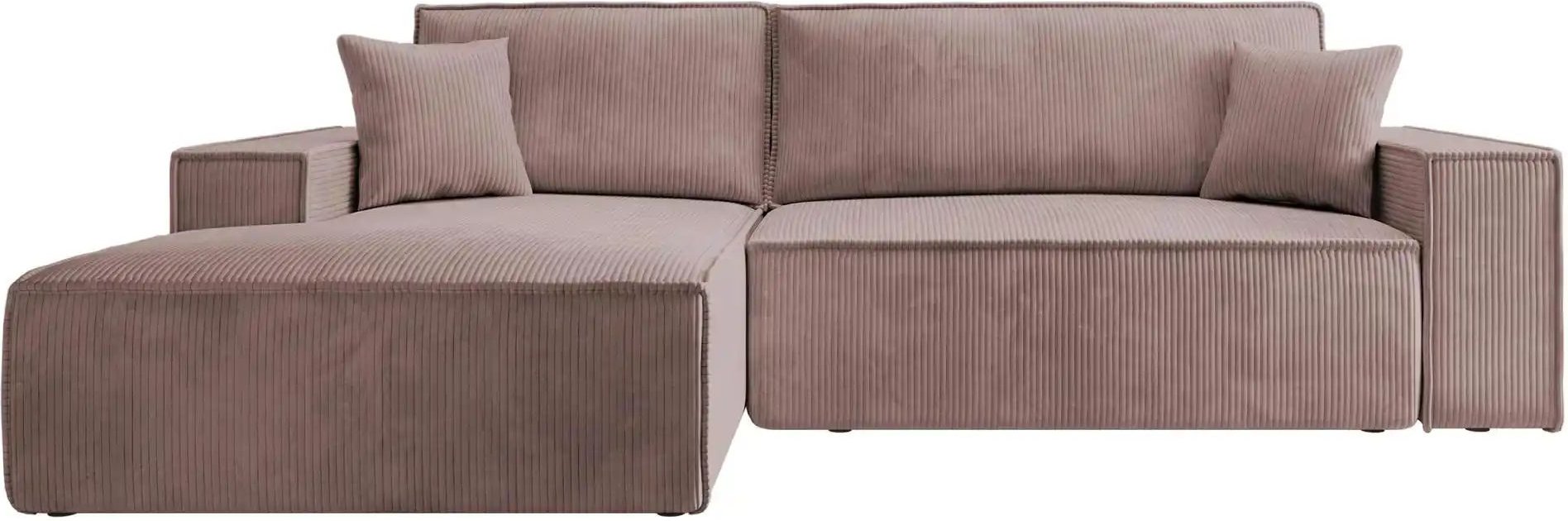 Selsey Ecksofa mit Schlaffunktion Farese ¦ rosa/pink ¦ Maße (cm): B: 267 H: 85 Polstermöbel > Sofas > Ecksofas - Höffner