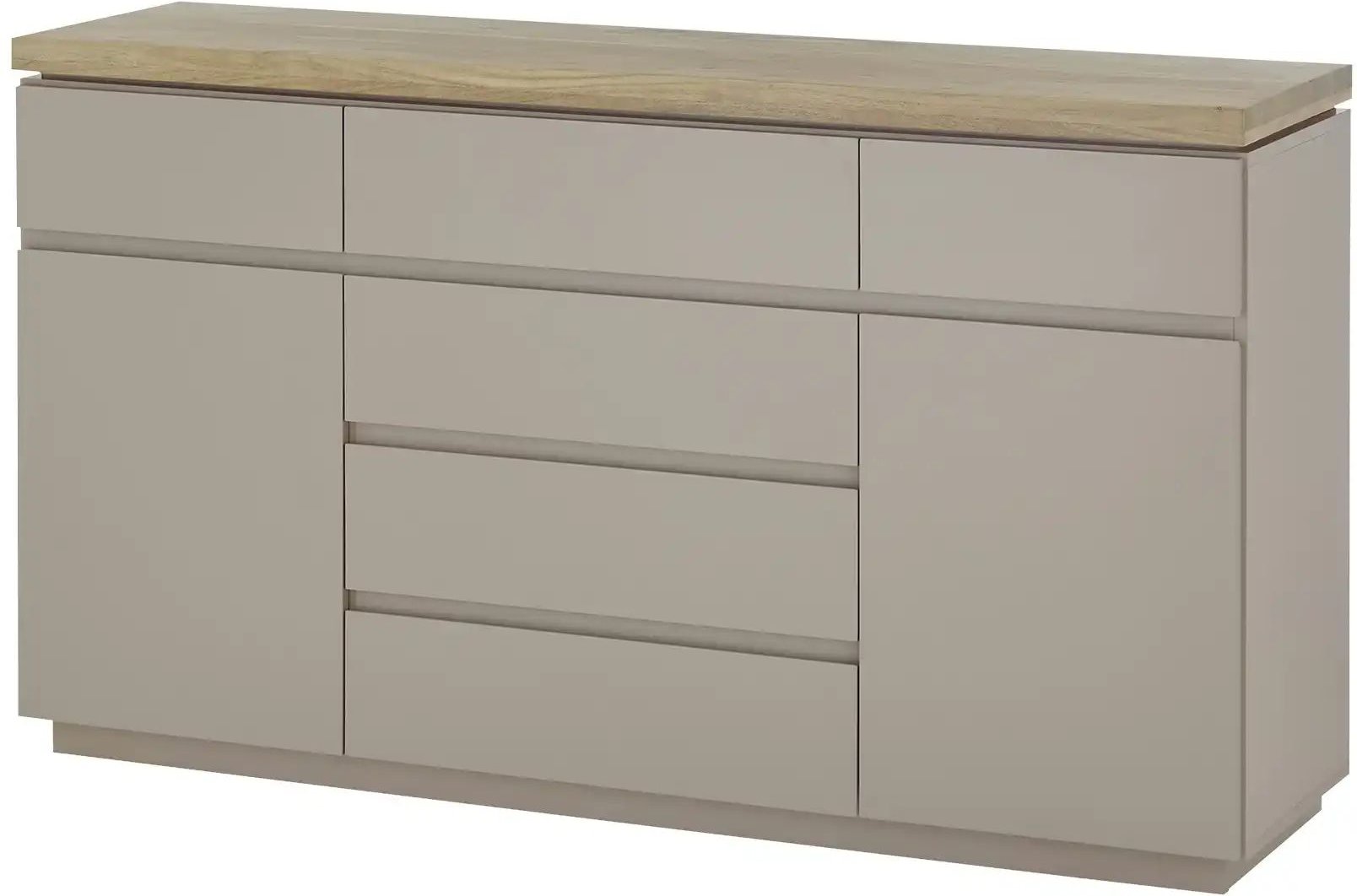 Sideboard Brohl ¦ grau ¦ Maße (cm): B: 150 H: 86 T: 40.0 Kommoden & Sideboards > Sideboards - Höffner