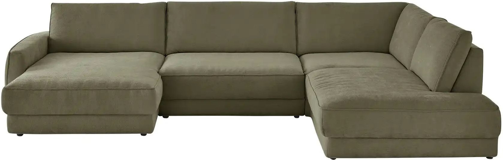 Lounge Collection Wohnlandschaft Erion ¦ grün ¦ Maße (cm): B: 371 H: 83 T: 250.0 Polstermöbel > Sofas > Wohnlandschafte...