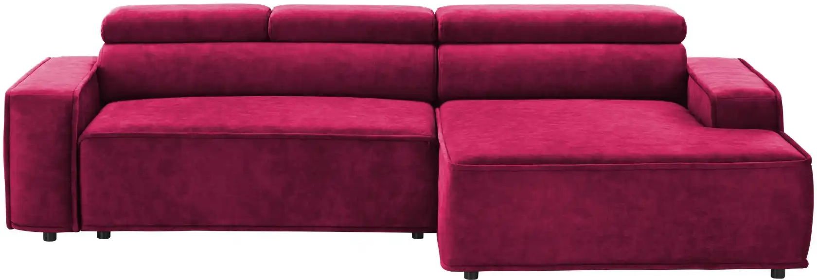 switch Ecksofa Liam ¦ rot ¦ Maße (cm): B: 282 H: 77 T: 173.0 Polstermöbel > Sofas > Ecksofas - Höffner
