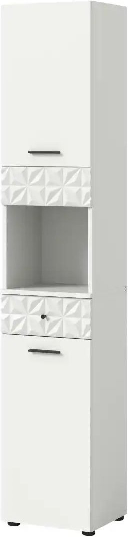 Hochschrank Priestersee ¦ weiß ¦ Maße (cm): B: 35 H: 187 Schränke > Badschränke > Bad-Hochschränke - Höffner