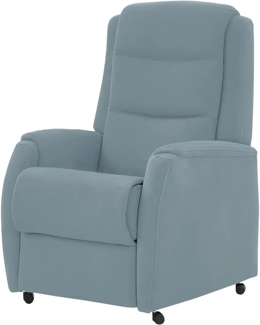 Hukla Fernsehsessel auf Rollen Max ¦ blau ¦ Maße (cm): B: 72 H: 109 T: 82.0 Polstermöbel > Sessel > Fernsehsessel - Höff...