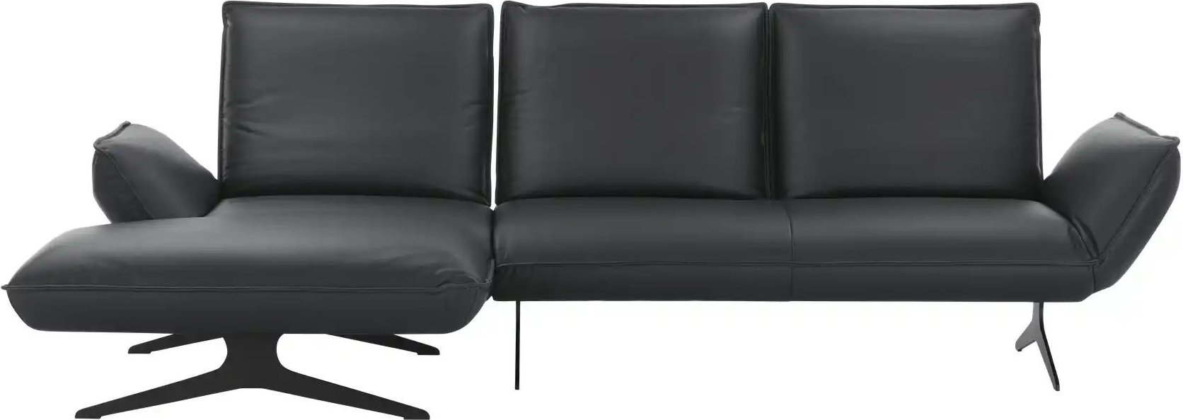 KOINOR Ecksofa Buddy ¦ schwarz ¦ Maße (cm): B: 305 H: 96 T: 167.0 Polstermöbel > Sofas > Ecksofas - Höffner
