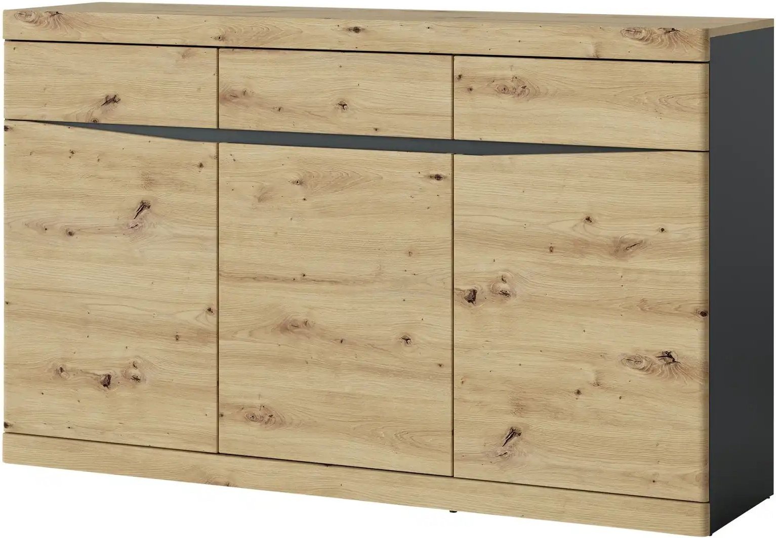 Sideboard Turino Neo ¦ holzfarben ¦ Maße (cm): B: 150 H: 92,1 T: 39.9 Kommoden & Sideboards > Sideboards - Höffner