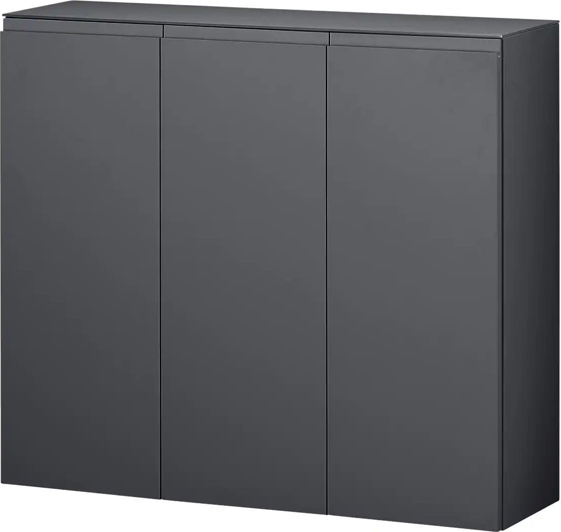 Thumbnail - Wohnwert Hängeschuhschrank Nicolo ¦ grau ¦ Maße (cm): B: 110 H: 96 T: 33.0 Garderoben & Kleiderstangen > Garderoben Sch...