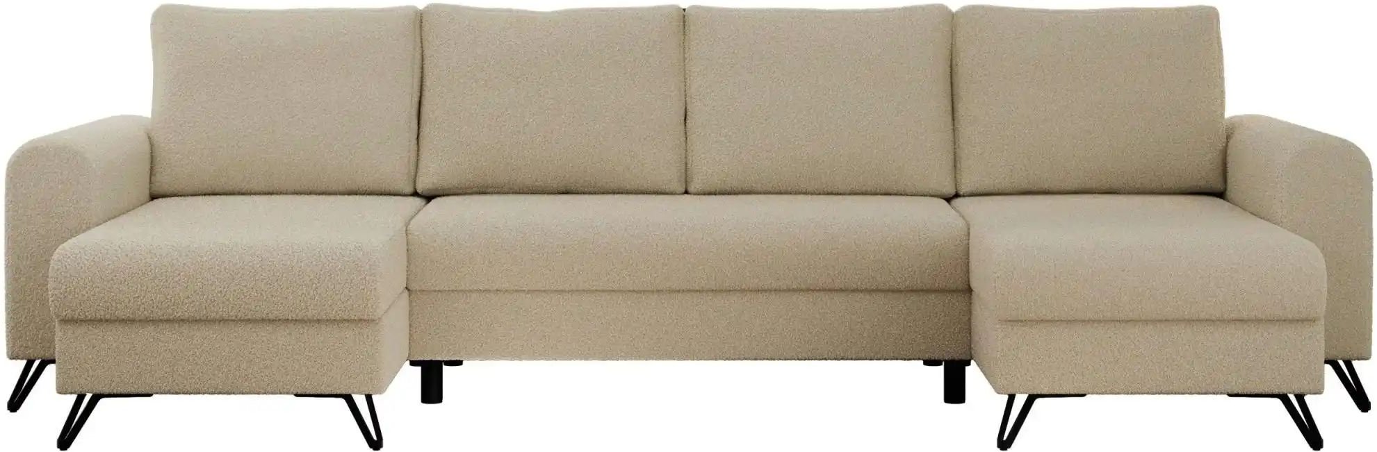 Wohnlandschaft Beige ¦ beige ¦ Maße (cm): B: 312 H: 90 Polstermöbel > Sofas > Schlafsofas - Höffner