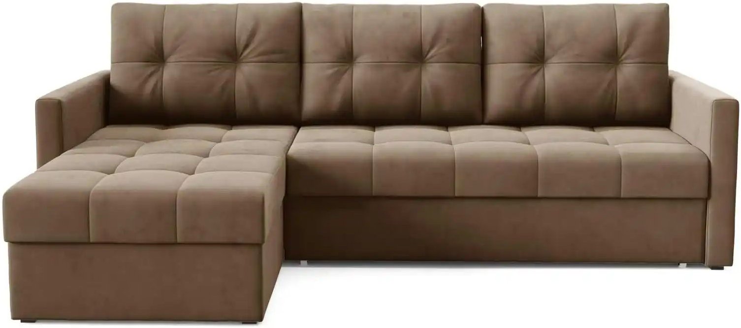 Ecksofa Olivia ¦ braun ¦ Maße (cm): B: 230 H: 86 Polstermöbel > Sofas > 3-Sitzer - Höffner