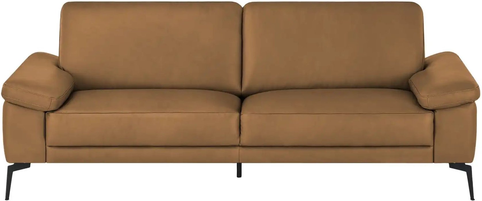 uno Einzelsofa Spring ¦ braun ¦ Maße (cm): B: 225 H: 84 T: 92.0 Polstermöbel > Sofas > 3-Sitzer - Höffner