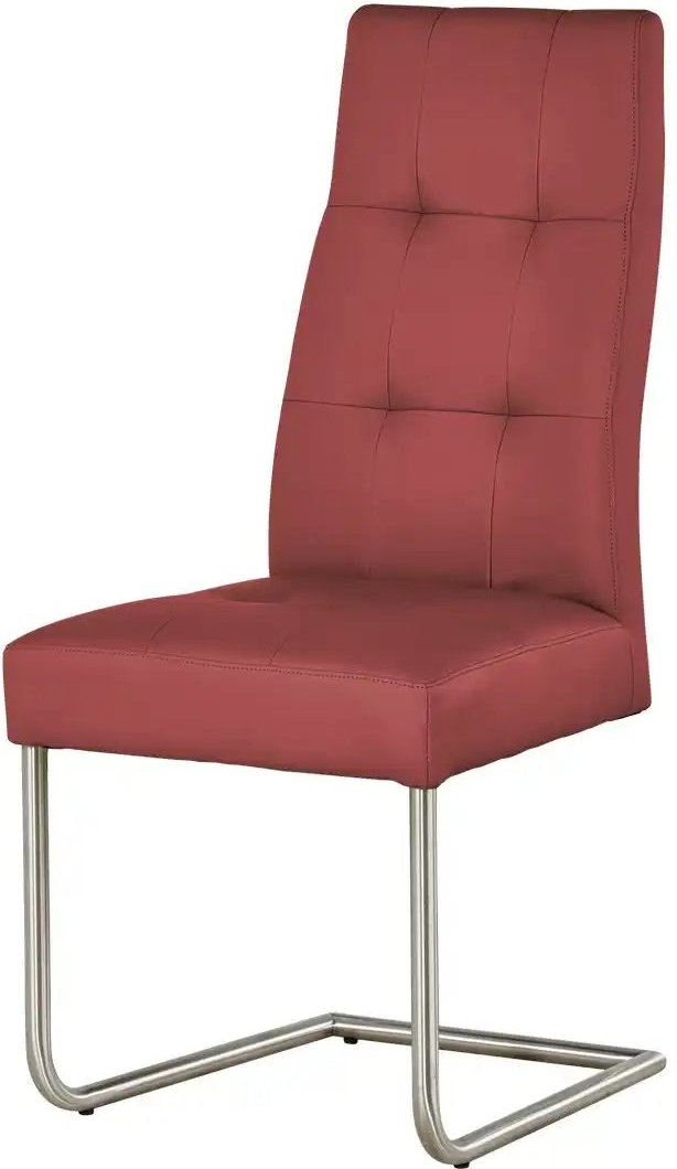 Woodford Kunstleder-Schwingstuhl mit Steppung Thea ¦ rot ¦ Maße (cm): B: 47 H: 104 T: 60.0 Stühle > Schwingstühle - Höff...