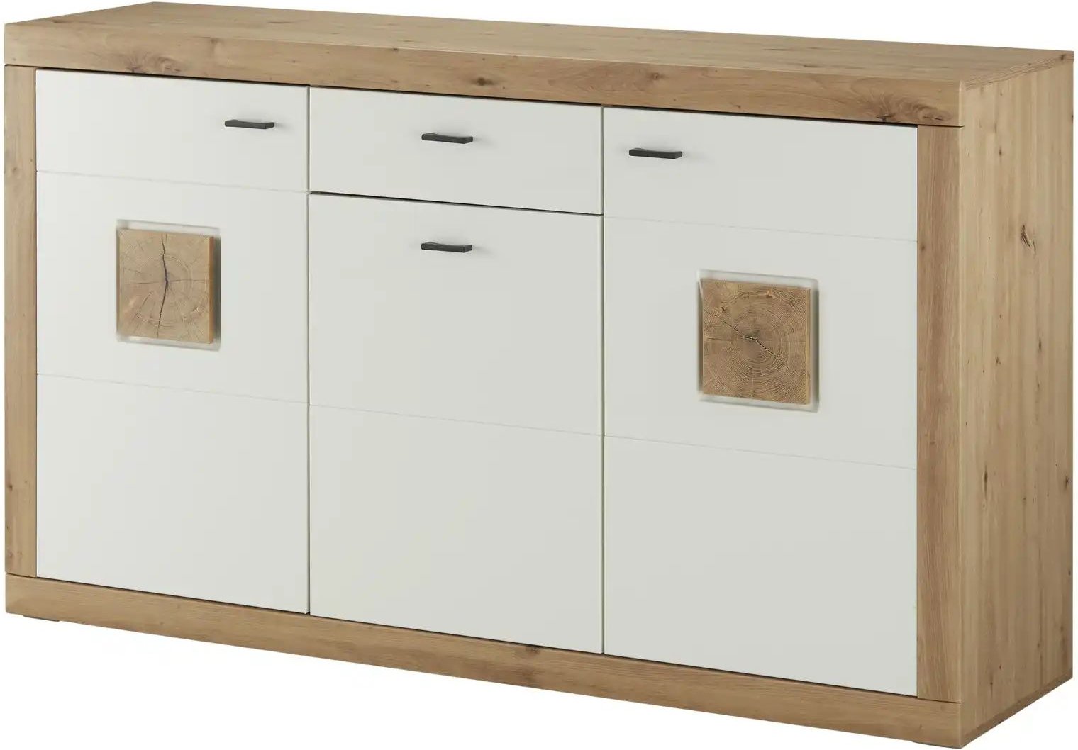 uno Sideboard Borkum ¦ weiß ¦ Maße (cm): B: 163 H: 95 T: 44.0 Kommoden & Sideboards > Sideboards - Höffner