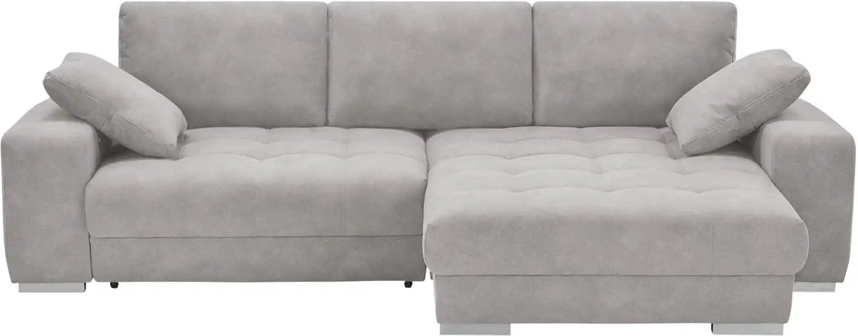 bobb Ecksofa mit pflegeleichtem Bezugsstoff Caro II ¦ grau ¦ Maße (cm): B: 305 H: 87 T: 202.0 Polstermöbel > Sofas > Eck...