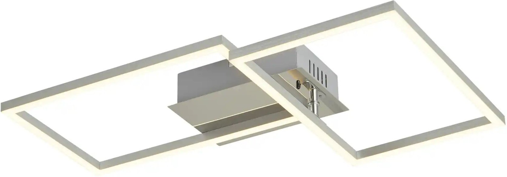 Thumbnail - Meisterleuchten LED-Deckenleuchte 2-flammig chrom mit Fernbedienung ¦ Maße (cm): B: 50 H: 7,8 T: 38.8 Lampen & Leucht...