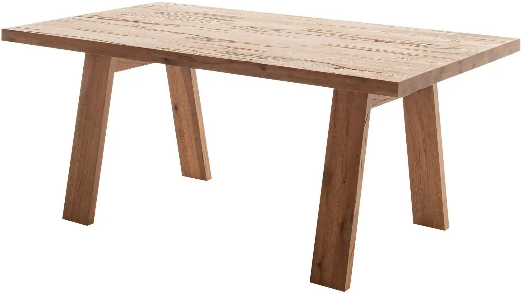 Woodford Esstisch massiv Mangold ¦ grau ¦ Maße (cm): B: 100 H: 77 Tische > Esstische > Esstische massiv - Höffner