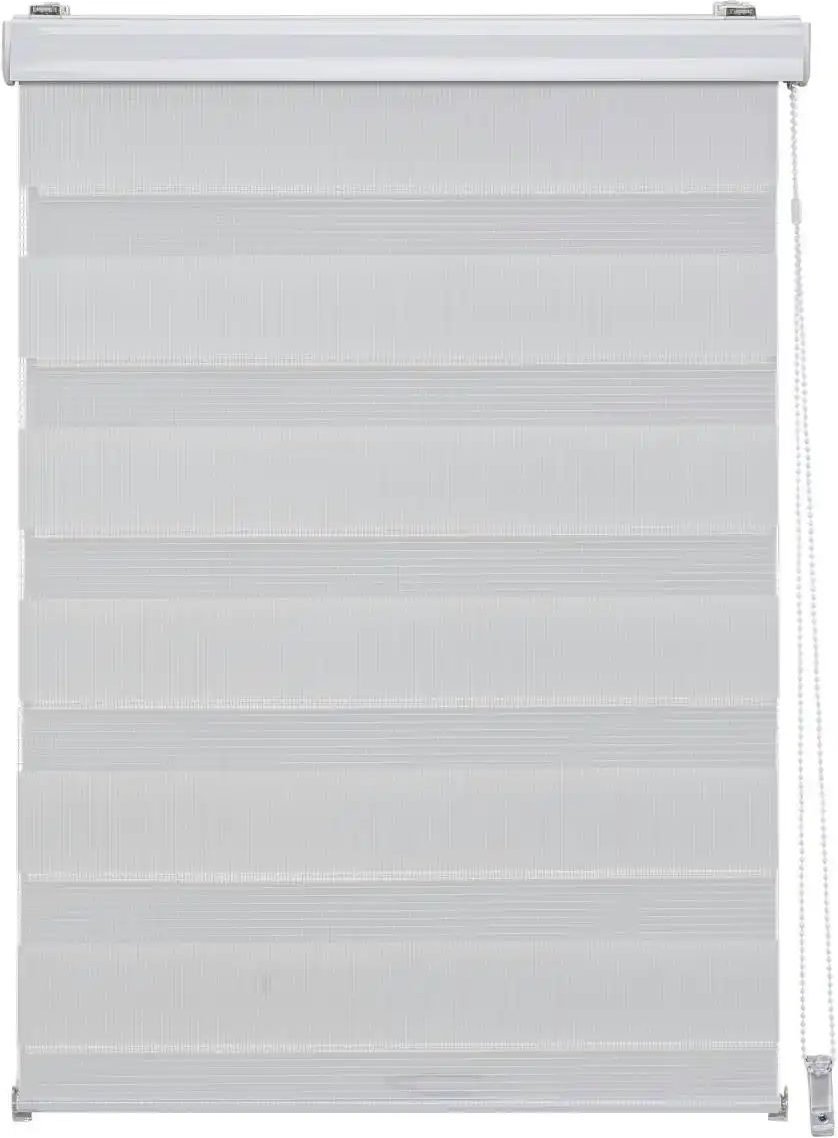 Mydeco Doppelrollo mit Blende ¦ weiß ¦ Synthetische Materialien ¦ Maße (cm): B: 80 H: 210 Gardinen & Rollos > Rollos &...