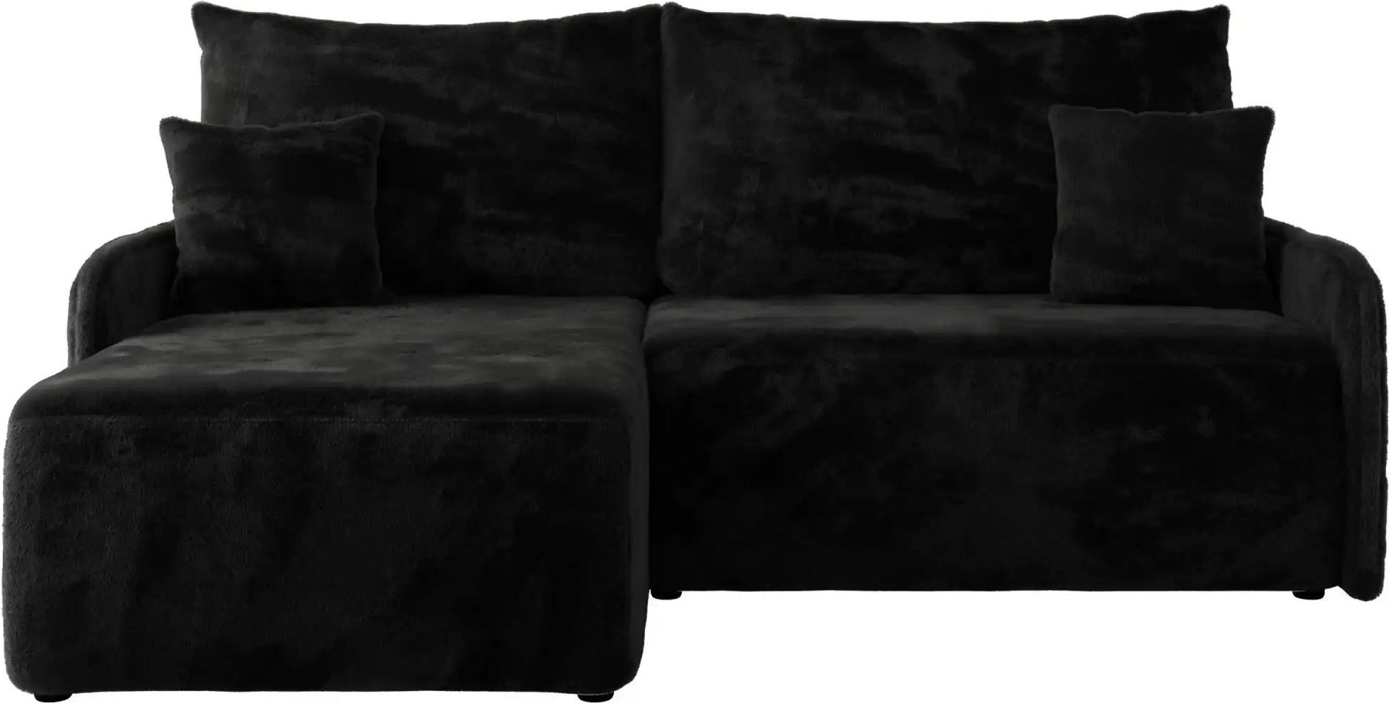 Ecksofa mit Schlaffunktion Arpa ¦ schwarz ¦ Maße (cm): B: 198 H: 93 Polstermöbel > Sofas > Ecksofas - Höffner
