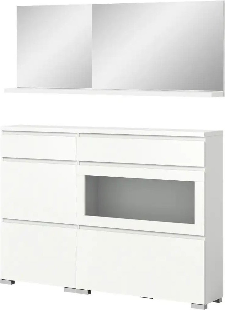 Thumbnail - Schuhschrank-Set ¦ weiß ¦ Maße (cm): B: 155 H: 194 Garderoben & Kleiderstangen > Garderobensysteme - Höffner