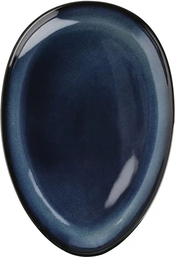 Peill+Putzler Platte oval Azuro ¦ blau ¦ Maße (cm): B: 25 H: 3,8 Geschirr > Einzelgeschirrteile - Höffner