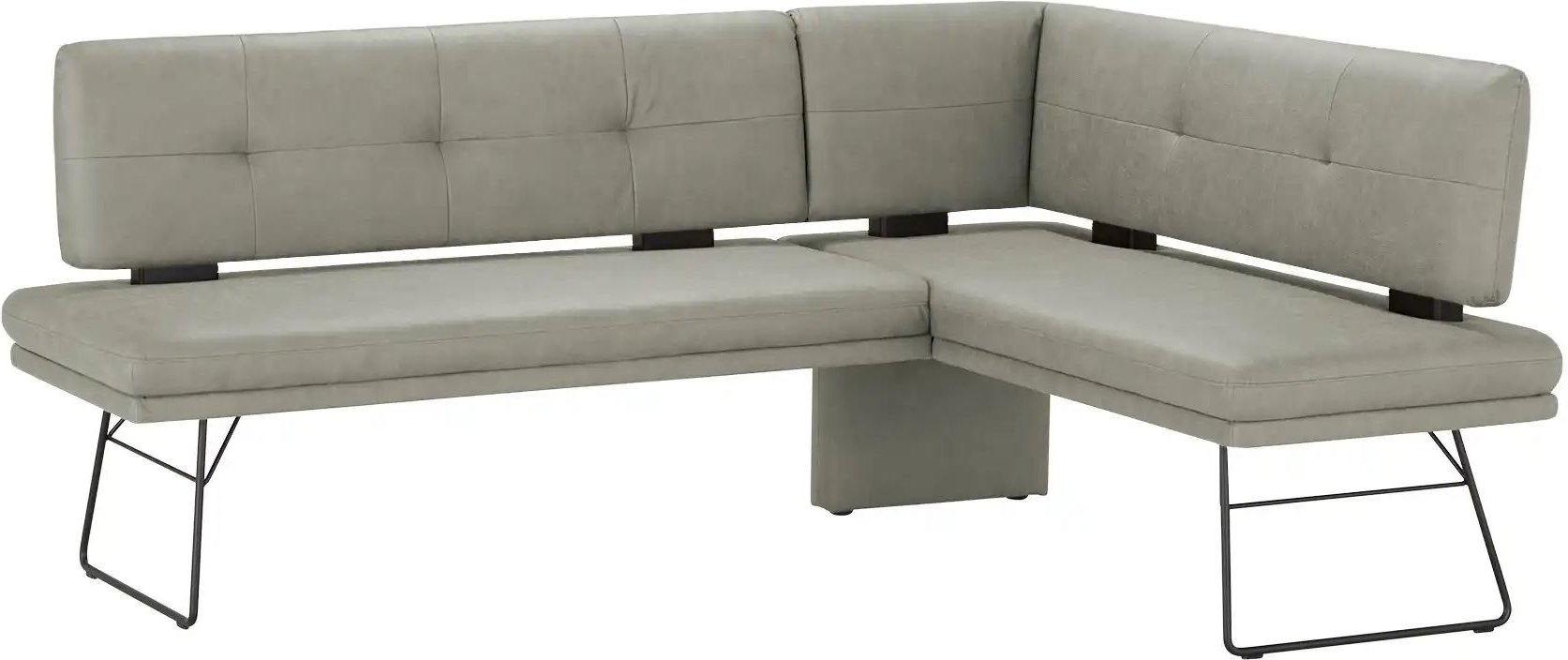 Eckbank Step Two ¦ grau ¦ Maße (cm): B: 207 H: 91 T: 157.0 Bänke > Eckbänke - Höffner