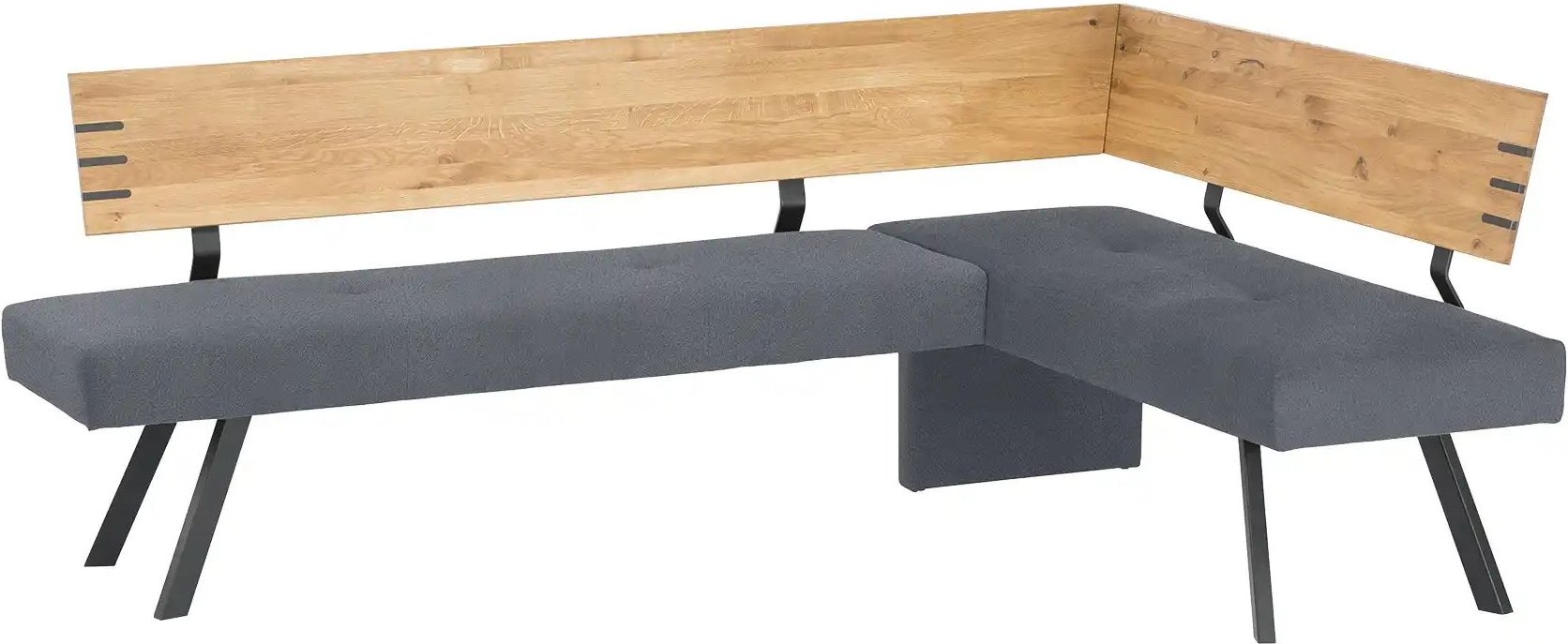 Woodford Eckbank Cornela ¦ grau ¦ Maße (cm): H: 87,5 Bänke > Eckbänke - Höffner