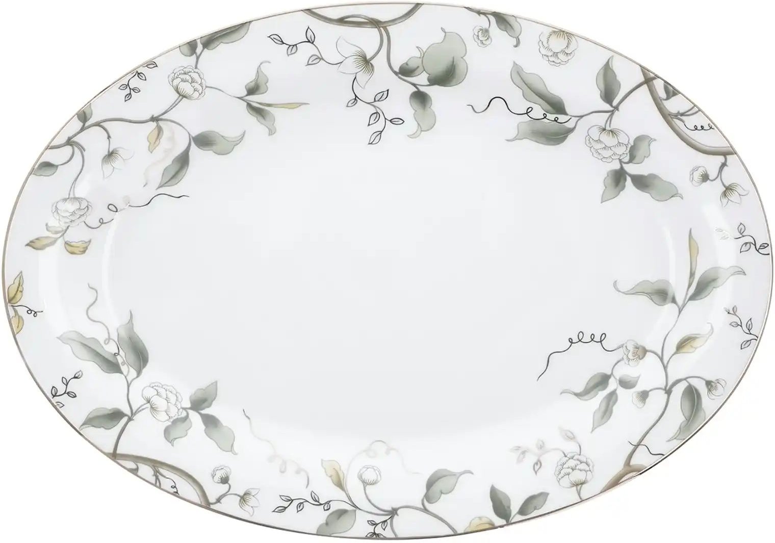 Peill+Putzler Servierplatte Firenze ¦ weiß ¦ Porzellan Ø: 32.7 Geschirr > Einzelgeschirrteile - Höffner