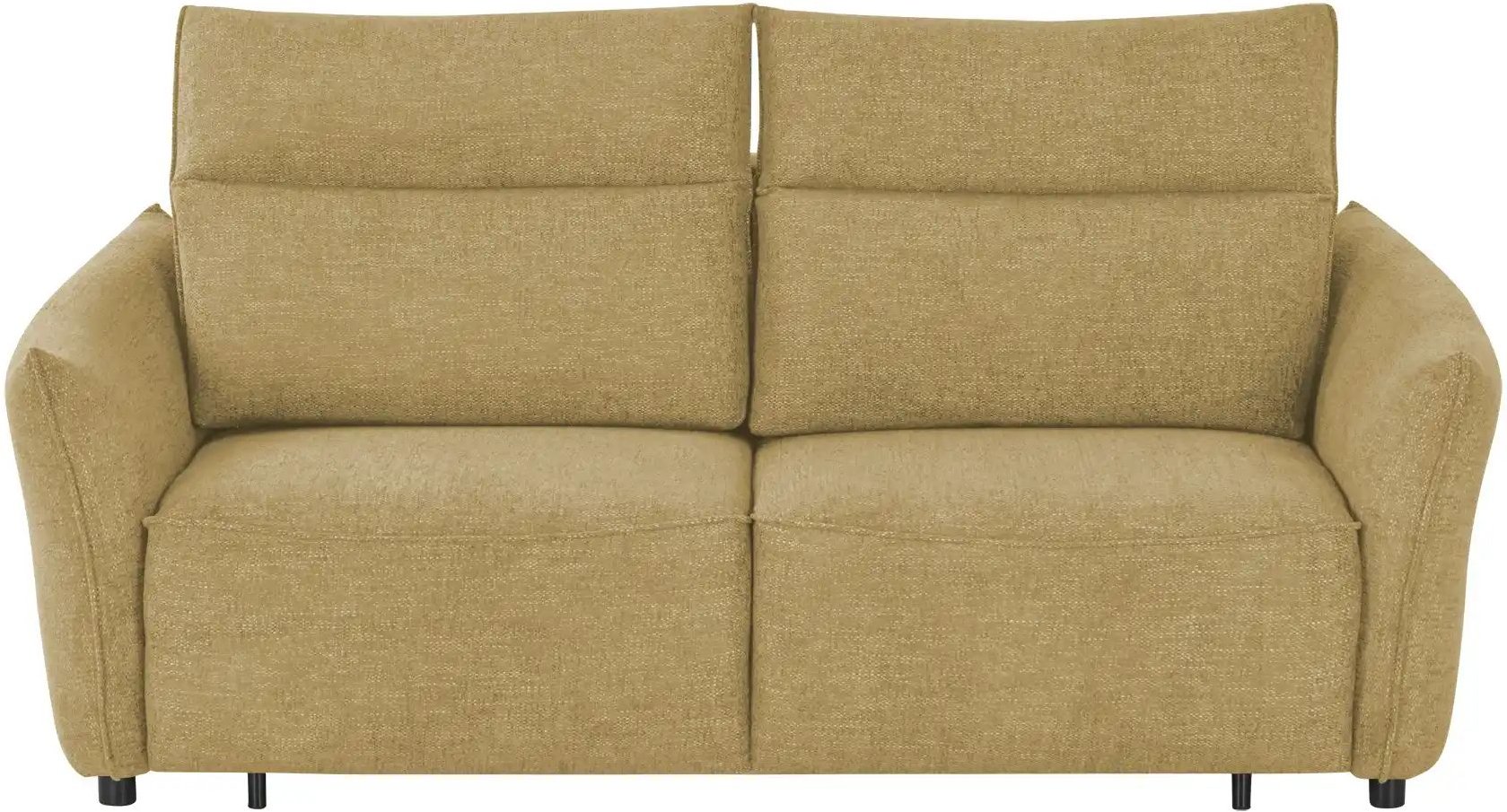 Thumbnail - smart Big Sofa mit Funktion Linda ¦ gelb ¦ Maße (cm): B: 204 H: 78 T: 101.0 Polstermöbel > Sofas > 2-Sitzer - Höffner