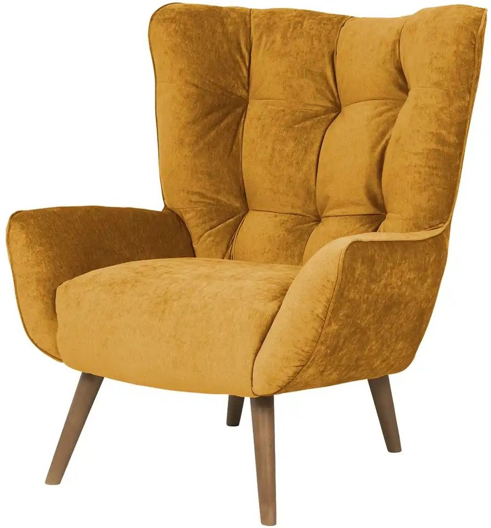 SOHO Polstersessel Jolyn ¦ gelb ¦ Maße (cm): B: 87 H: 100 T: 86.0 Polstermöbel > Sessel > Ohrensessel - Höffner