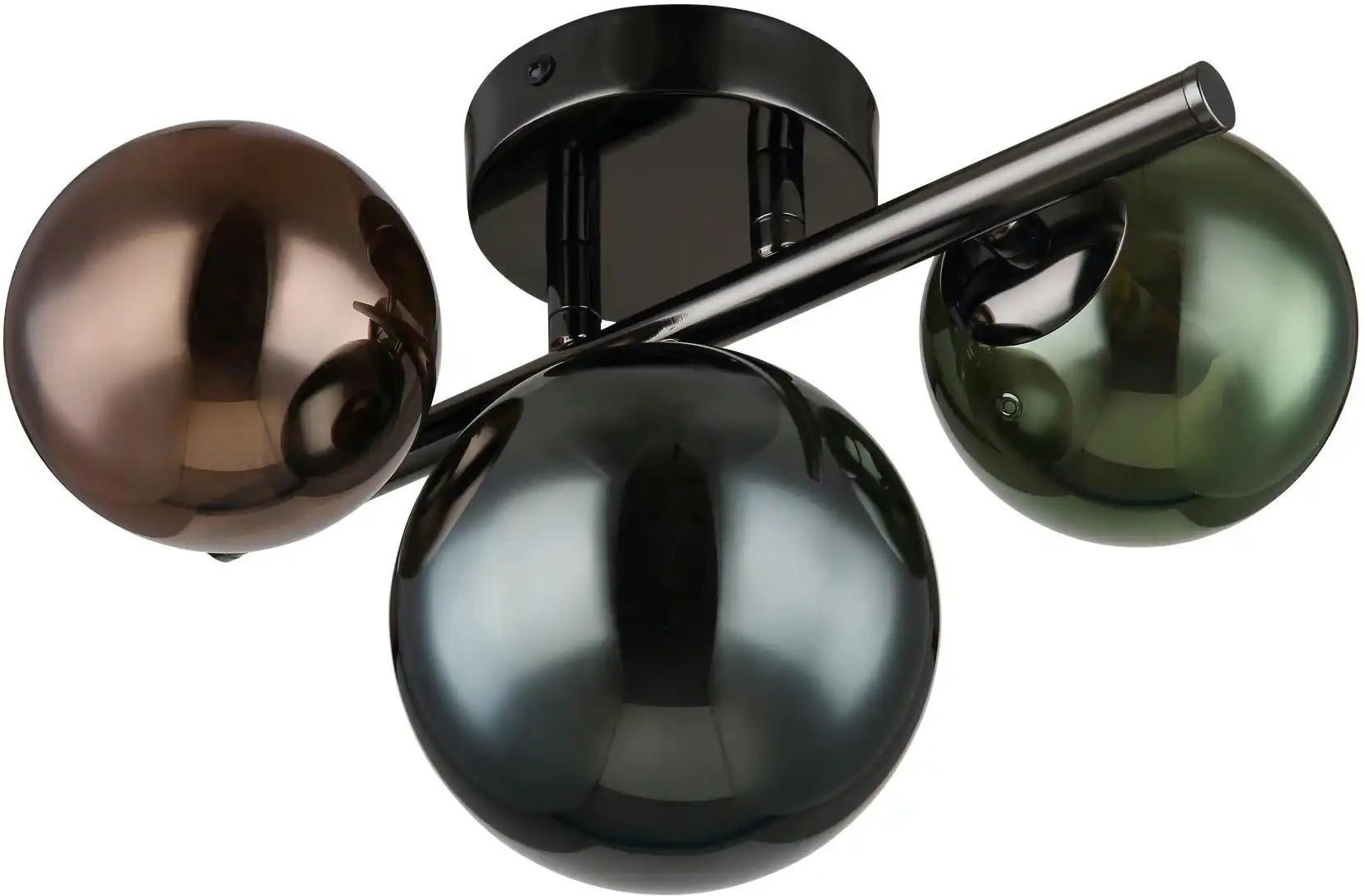 Globo Lighting Deckenleuchte ¦ grau ¦ Maße (cm): B: 28,5 H: 18,9 Lampen & Leuchten > Deckenleuchten - Höffner