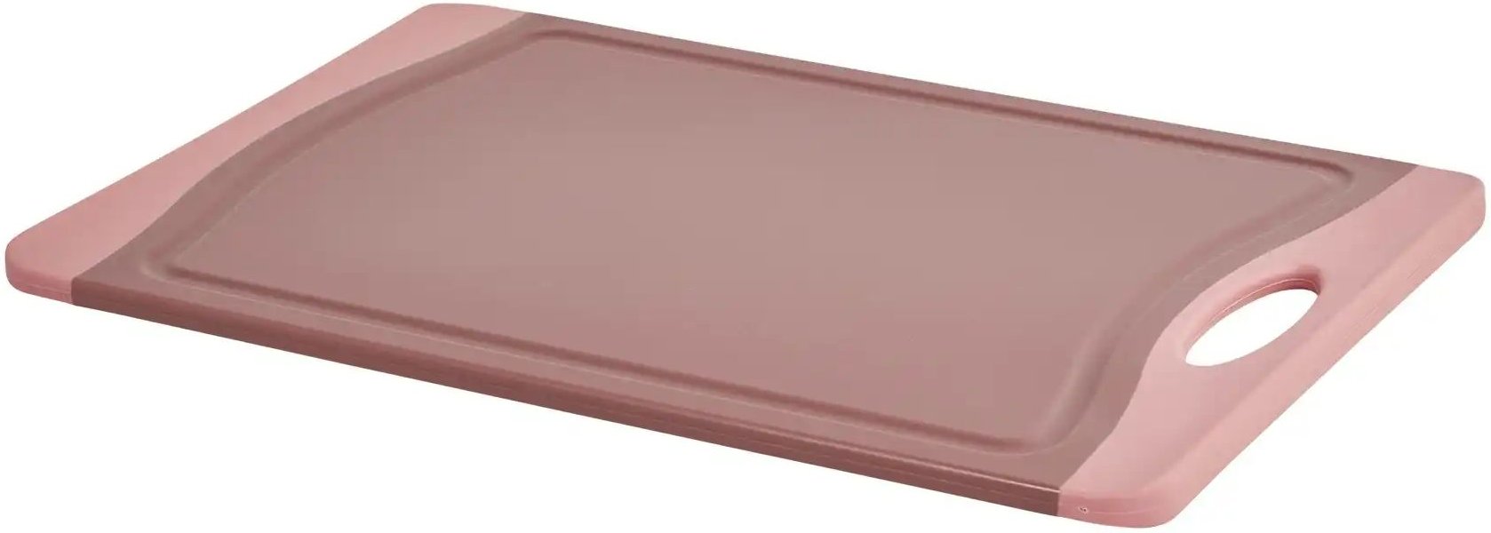 KHG Schneidebrett ¦ rot ¦ Kunststoff ¦ Maße (cm): B: 36,8 H: 0,9 T: 25.4 Küchenzubehör & Helfer > Schneidebretter - Hö...