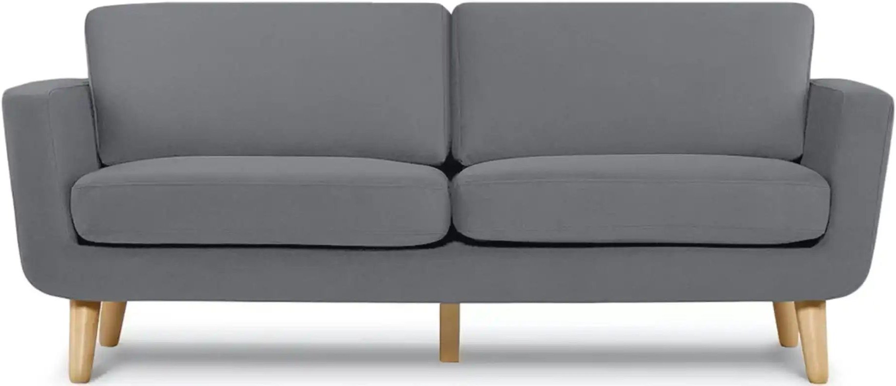 Thumbnail - KONSIMO Einzelsofa Tagio ¦ grau ¦ Maße (cm): B: 190 H: 80 Polstermöbel > Sofas > 3-Sitzer - Höffner