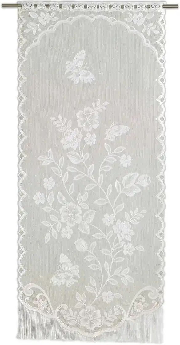 Türvorhang ¦ weiß ¦ Synthetik ¦ Maße (cm): B: 160 H: 30 Gardinen & Rollos > Gardinen & Vorhänge > Schiebegardinen - Hö...