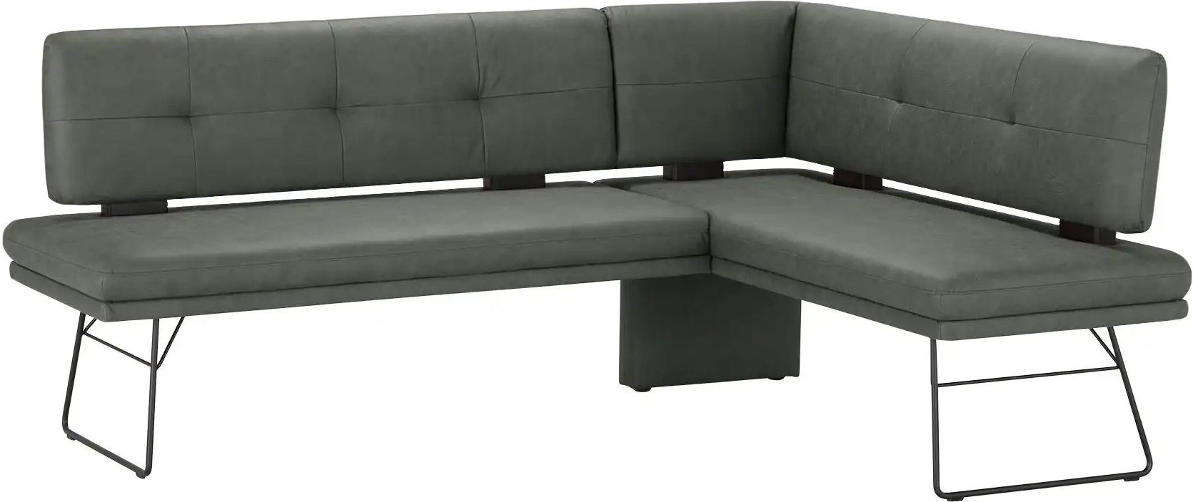 Eckbank Step Two ¦ grau ¦ Maße (cm): H: 91 Bänke > Eckbänke - Höffner