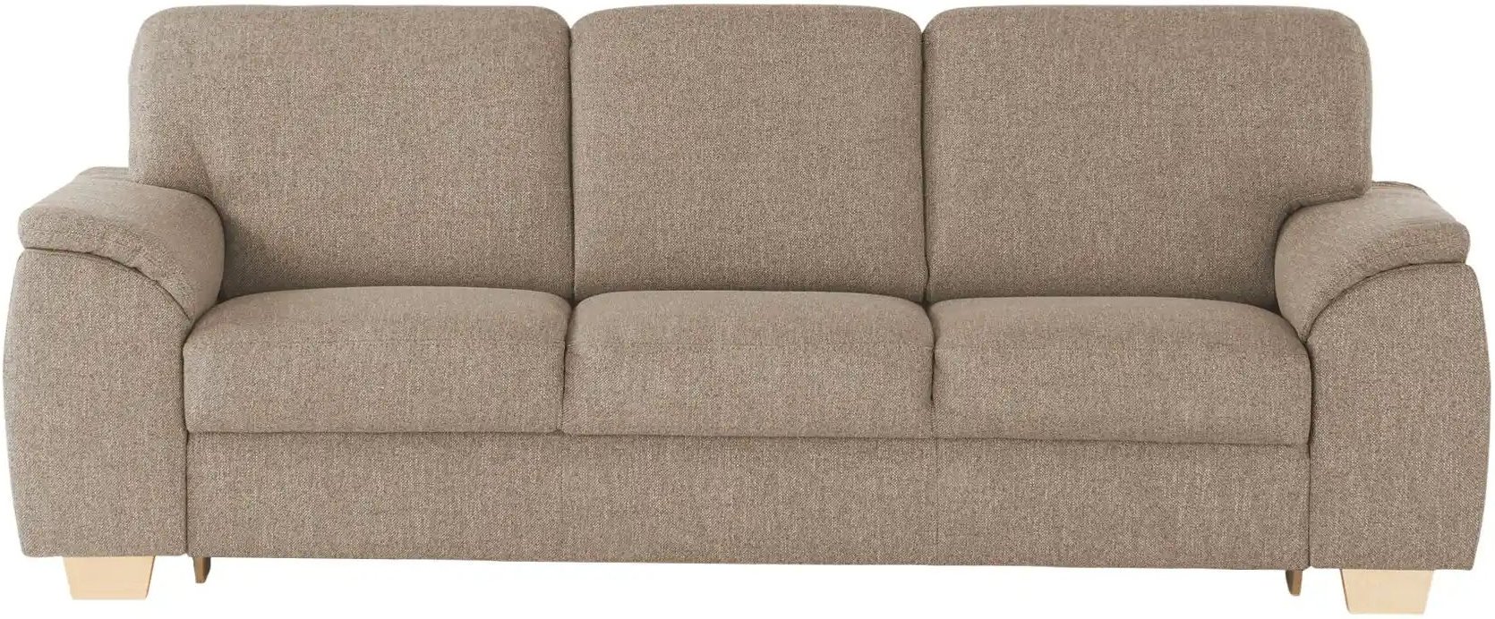 Thumbnail - smart Sofa Valencia ¦ braun ¦ Maße (cm): B: 240 H: 90 T: 93.0 Polstermöbel > Sofas > 3-Sitzer - Höffner