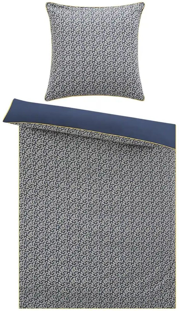 como Renforcé Wende-Bettwäsche Daisy Floral ¦ blau ¦ Maße (cm): B: 135 Bettwaren > Bettwäsche > Bettwäsche ganzjährig -...