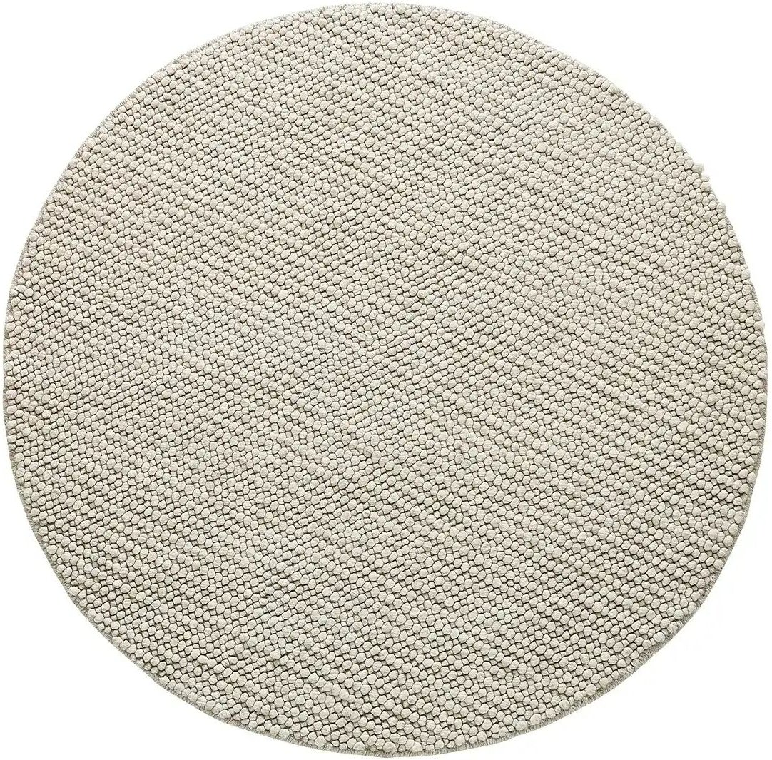 Handgewebter Naturteppich Ruhpolding ¦ creme ¦ Wolle Ø: 160 Teppiche > Naturteppiche - Höffner