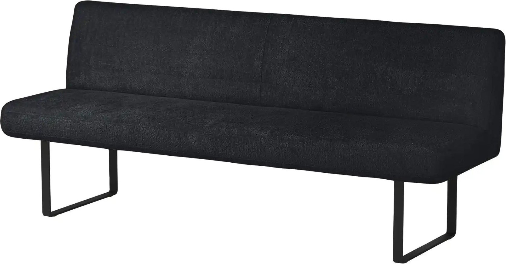 Thumbnail - Jette Home Einzelbank Pacora ¦ schwarz ¦ Maße (cm): B: 203 H: 85 T: 69.0 Bänke > Einzelbänke - Höffner